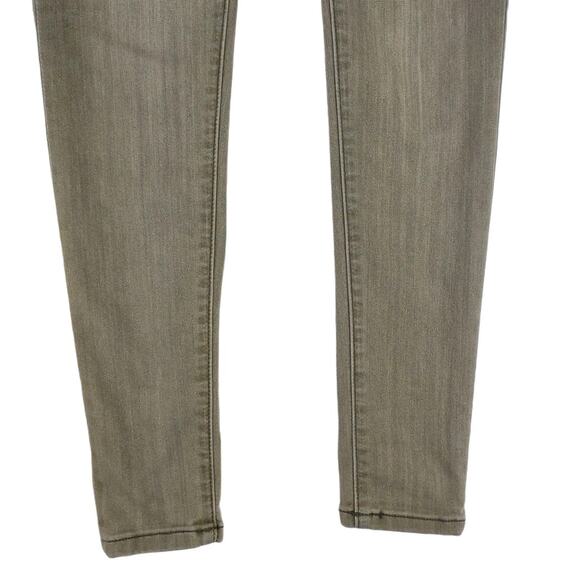 ALTAR'D STATE Gray-Green Low Rise Stretch Skinny Jeans Women's Jr Sz 25/1 - Picture 5 of 6